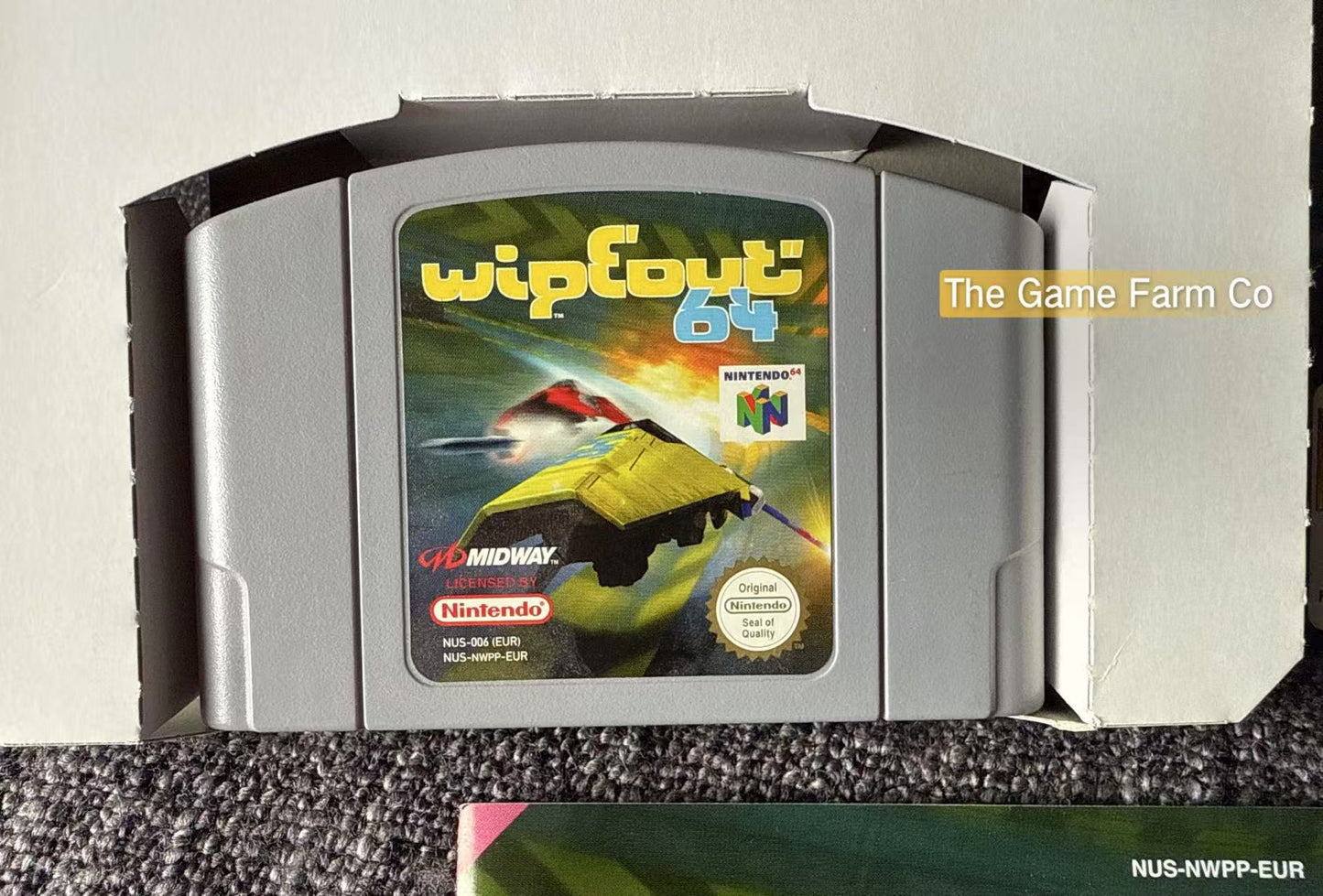 Wipeout 64 Game Boxed - Nintendo 64 / N64 - Pal Version