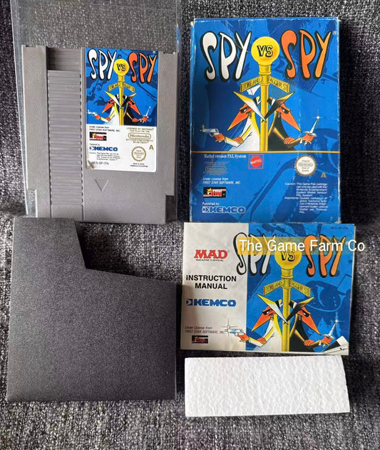 Spy Vs Spy Boxed Game - Nes - Nintendo / Entertainment System - Pal Version