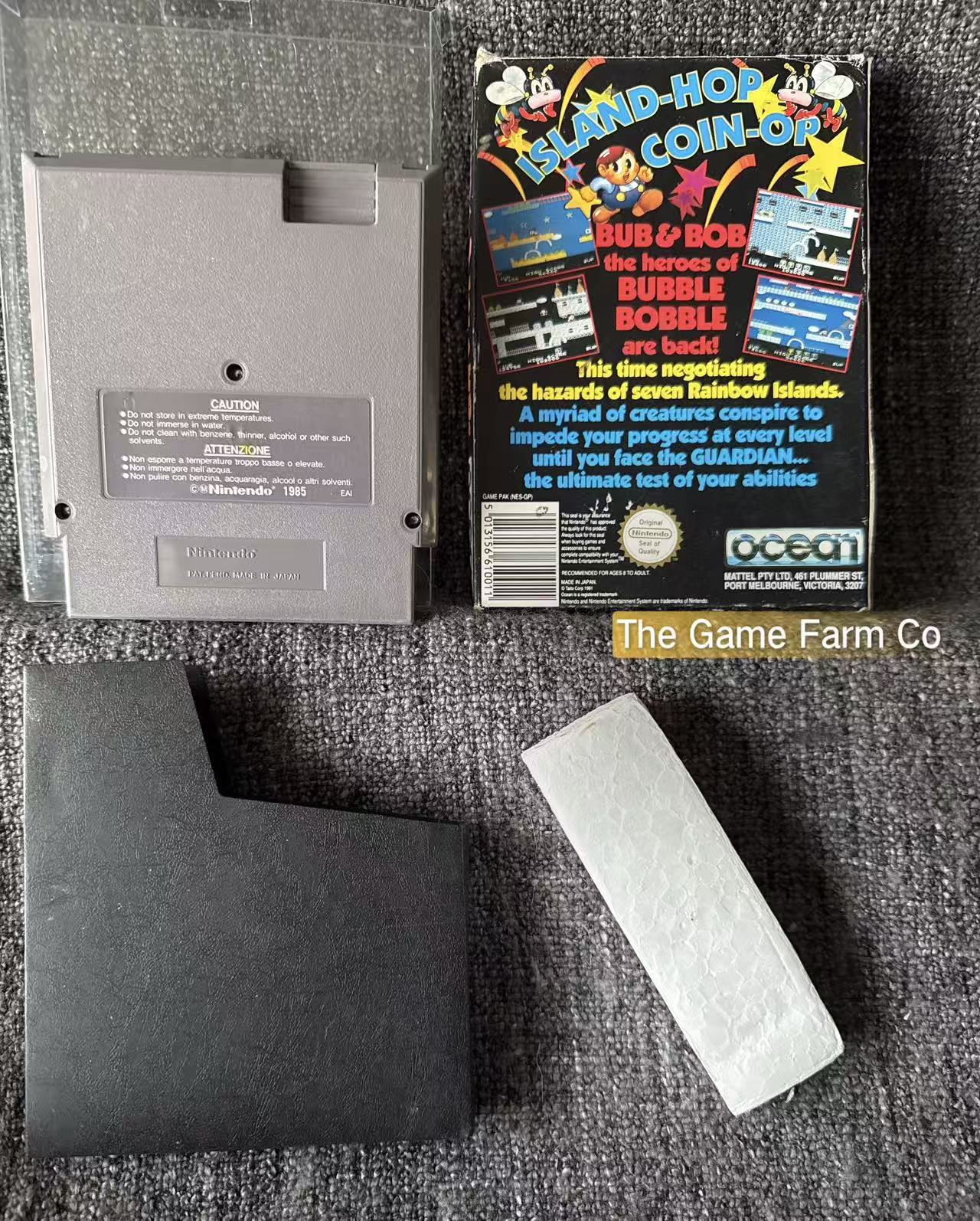 Rainbow Islands Boxed Game - Nes - Nintendo / Entertainment System - Pal Version