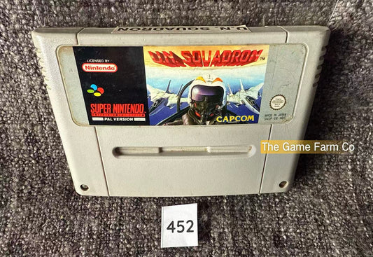 U.N. Squadron Super Nintendo (SNES) Loose Used PAL Version