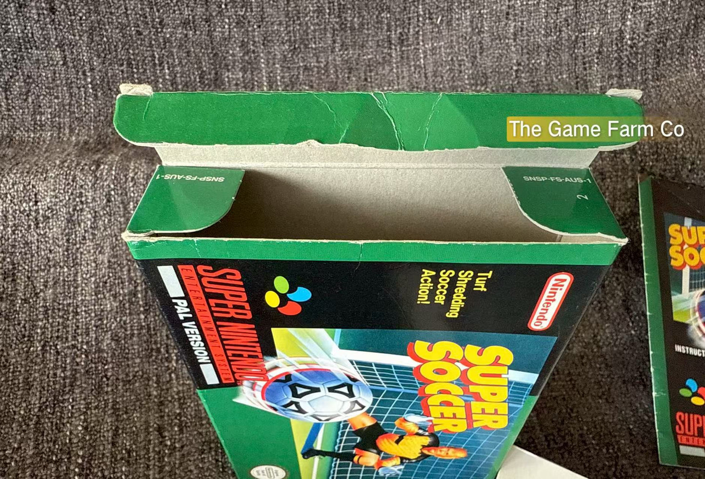 Supper Soccer Boxed - Super Nintendo (Snes) Game