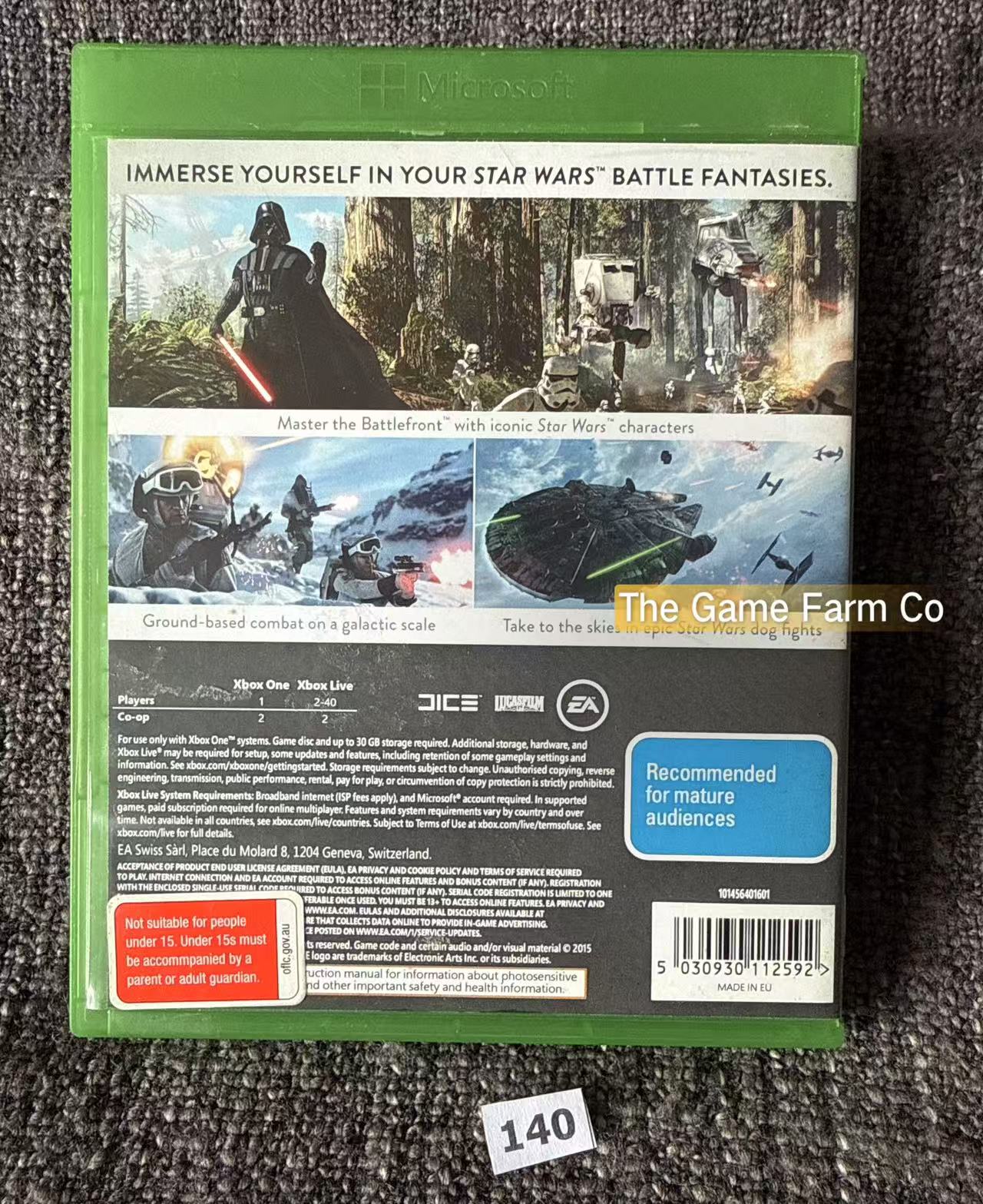 Star Wars Battlefront  Game - Microsoft Xbox One