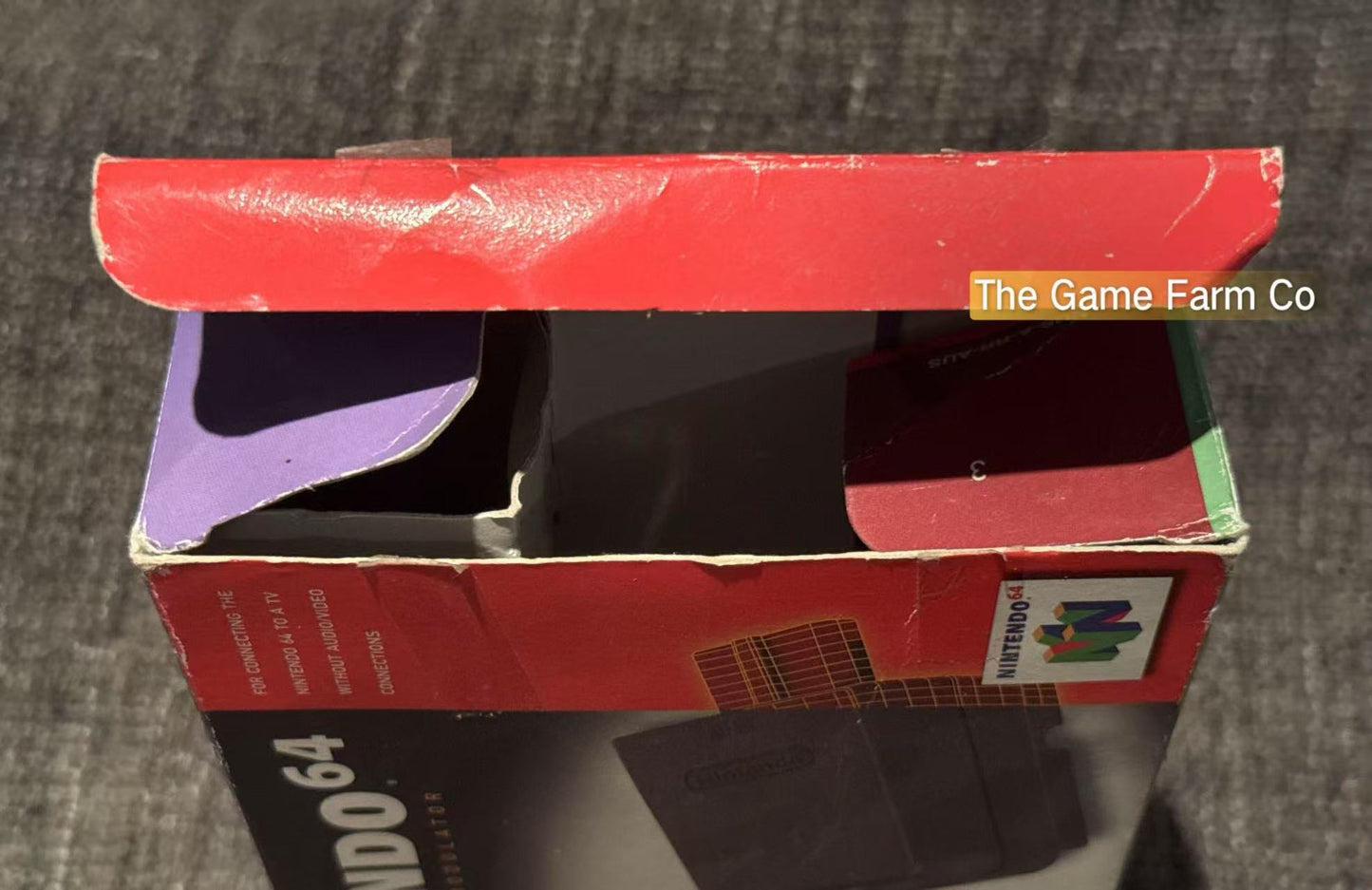 Genuine N64 RF switch Boxed - Pal Version