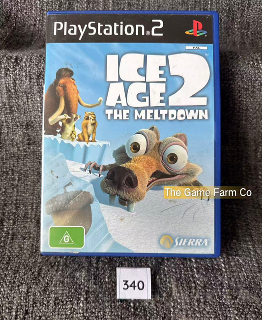 Ice Age 2 The Meltdown Game- Sony PlayStation 2 (PS2)