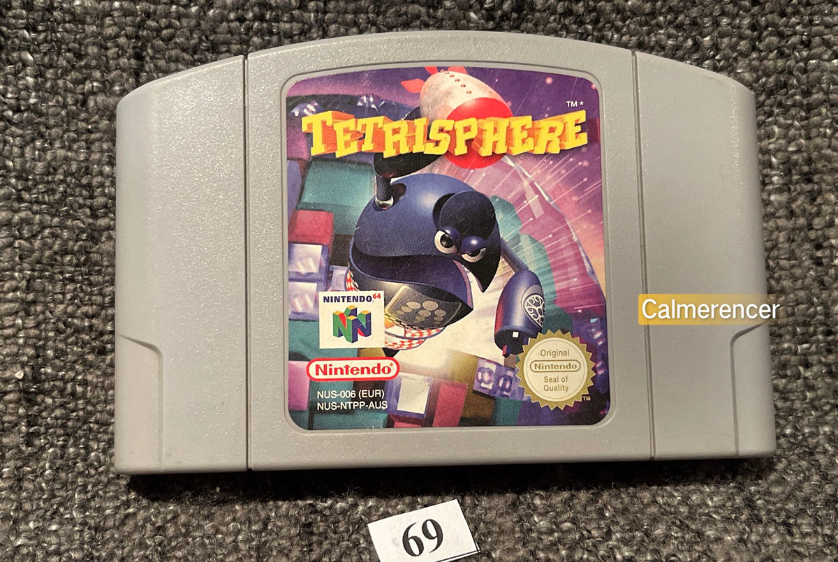 Blue Sphere R N64 Tetrisphere - Nintendo 64 / N64 - Pal Version – The GameFarm Co.