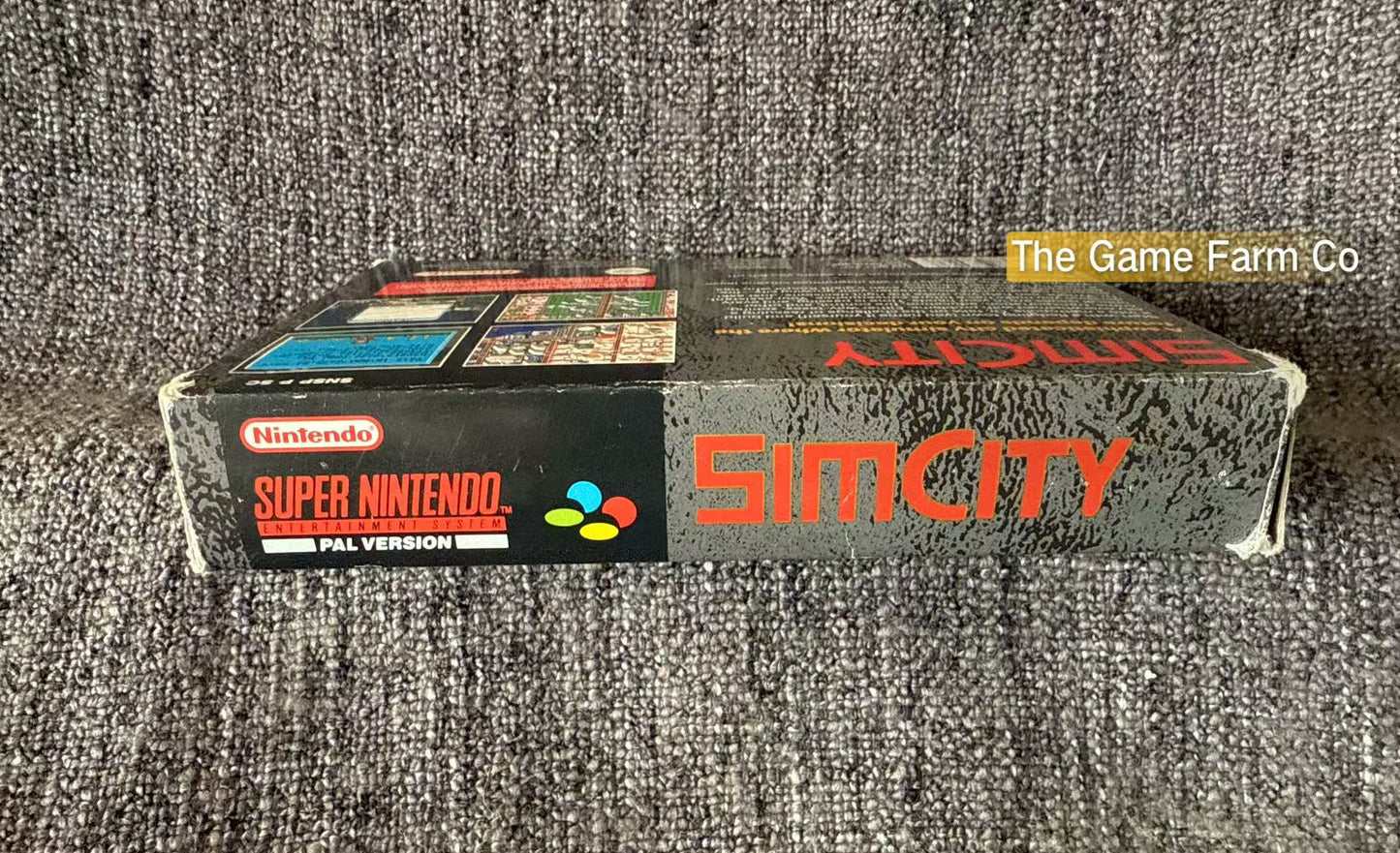 Sim City Boxed - Super Nintendo (Snes) Game