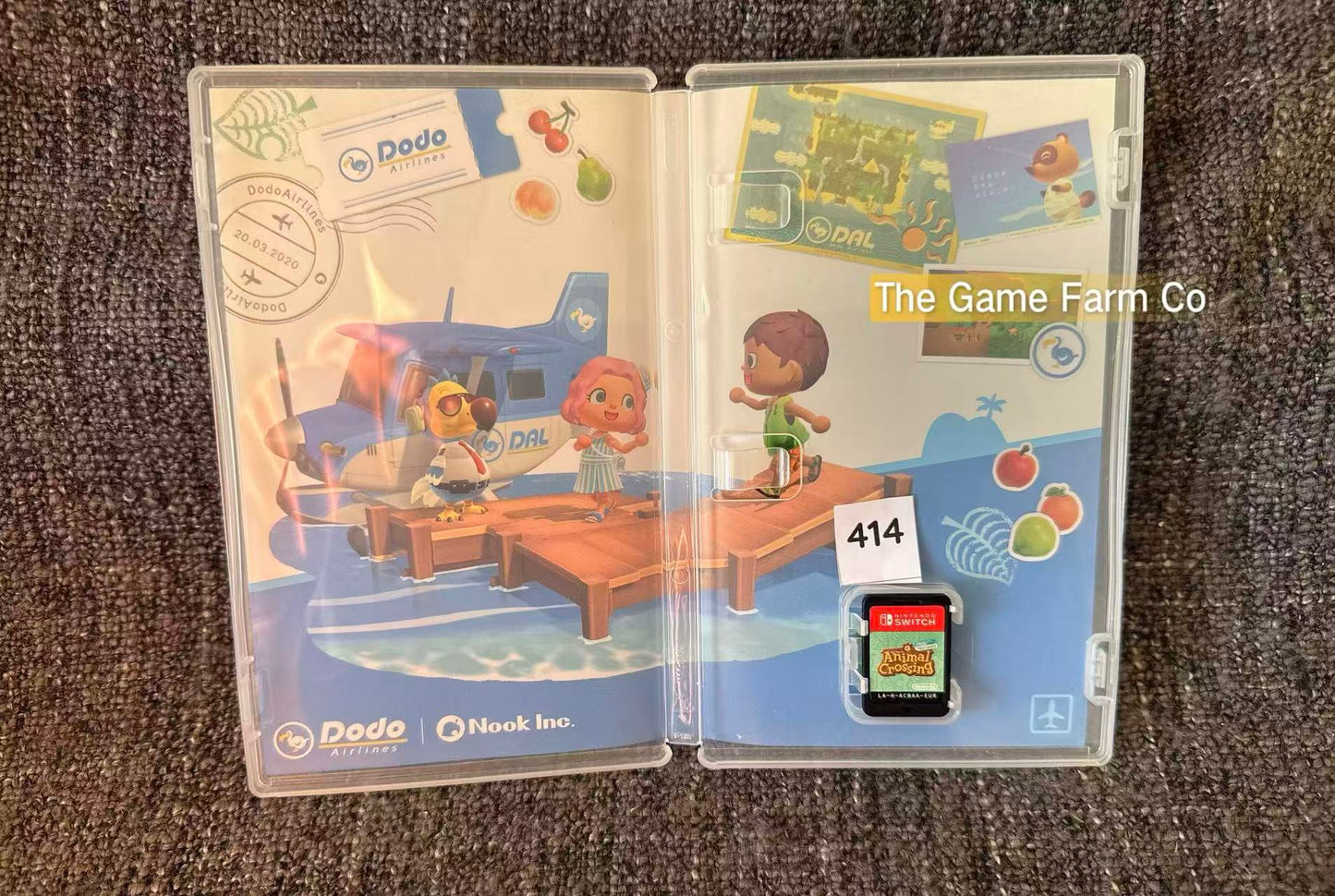 Animal Crossing New Horizons Nintendo Switch Physical Game Cartridge PAL Tested Used