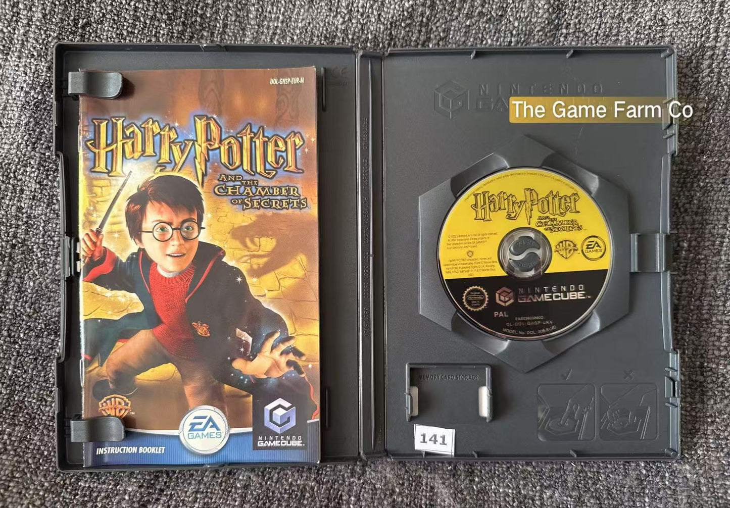 Harry Potter And The Chamber Of Secrets Game - Nintendo Gamecube - Pal Version