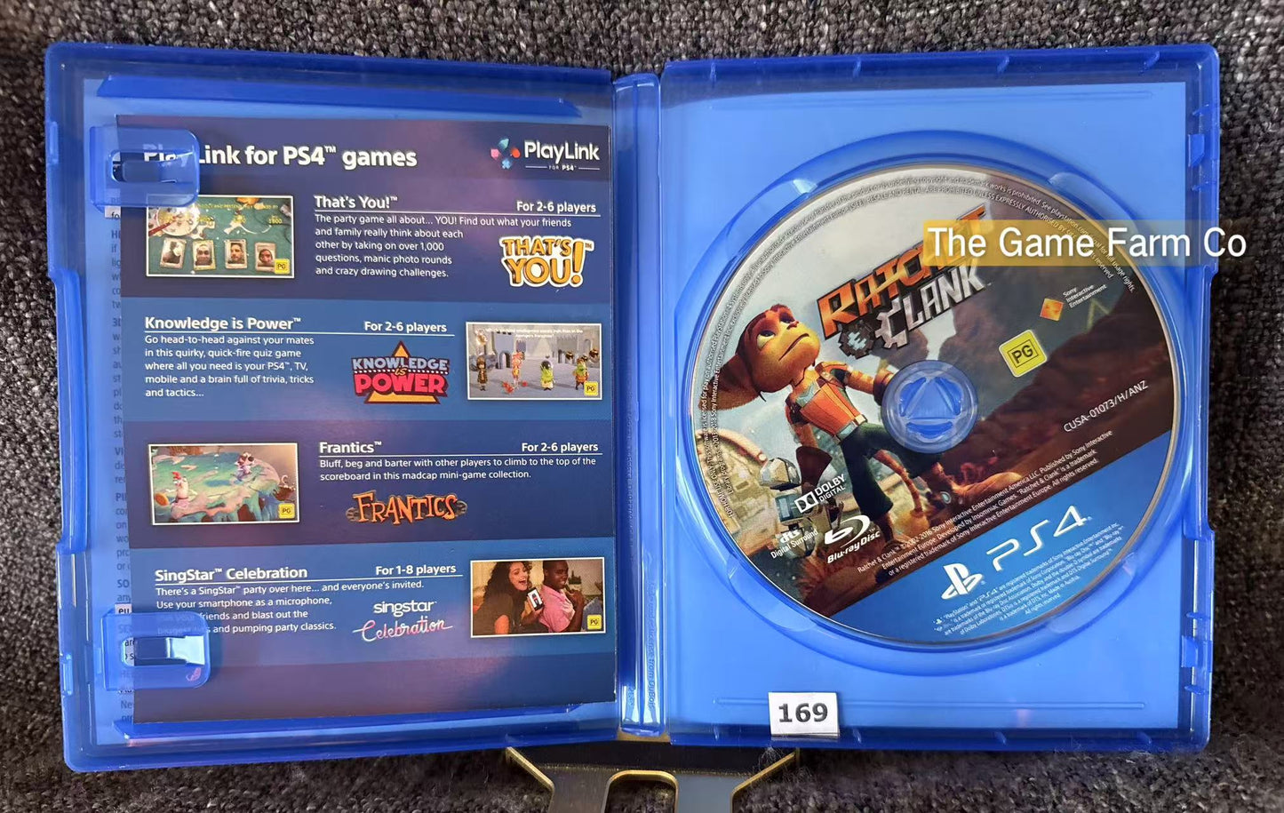 Rachet & Clank Sony Playstation 4 (PS4) Game