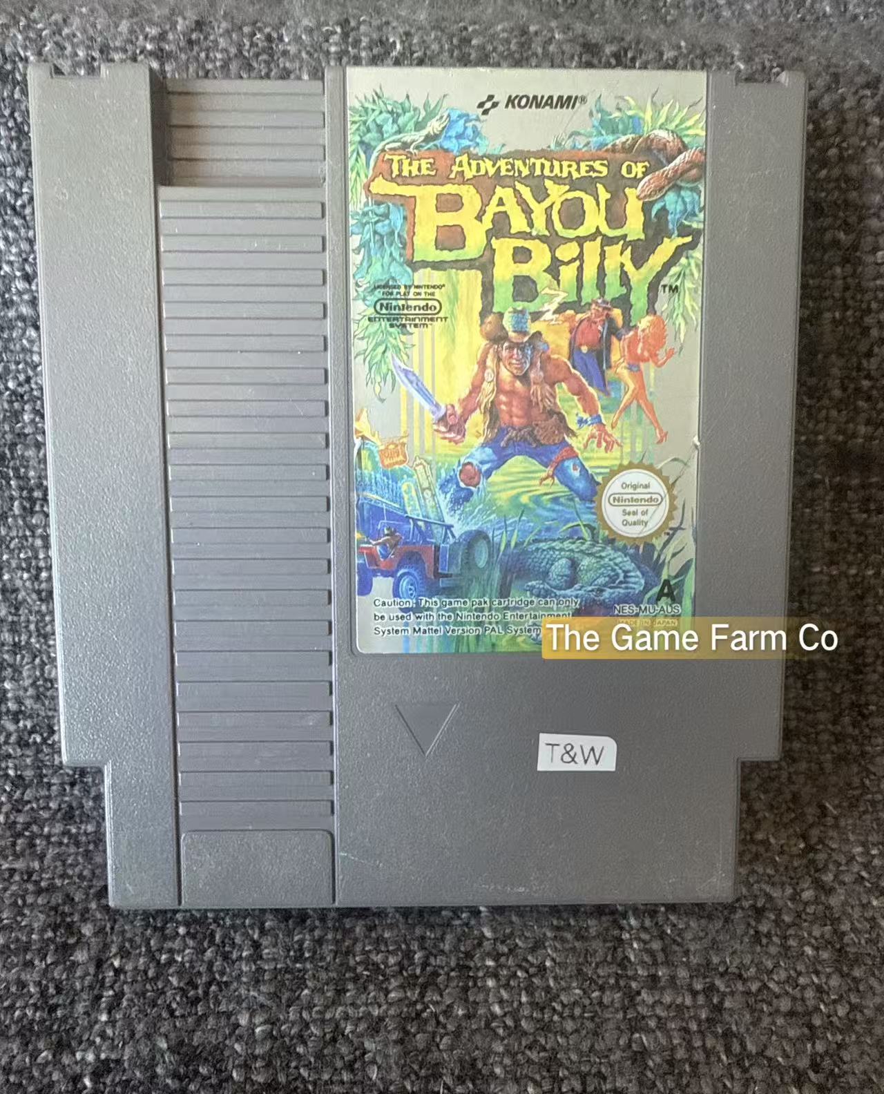 The Adventures Of Bayou Billy - Game - Nes - Nintendo / Entertainment System - Pal Version