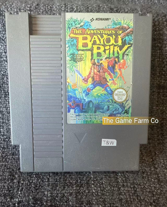 The Adventures Of Bayou Billy - Game - Nes - Nintendo / Entertainment System - Pal Version