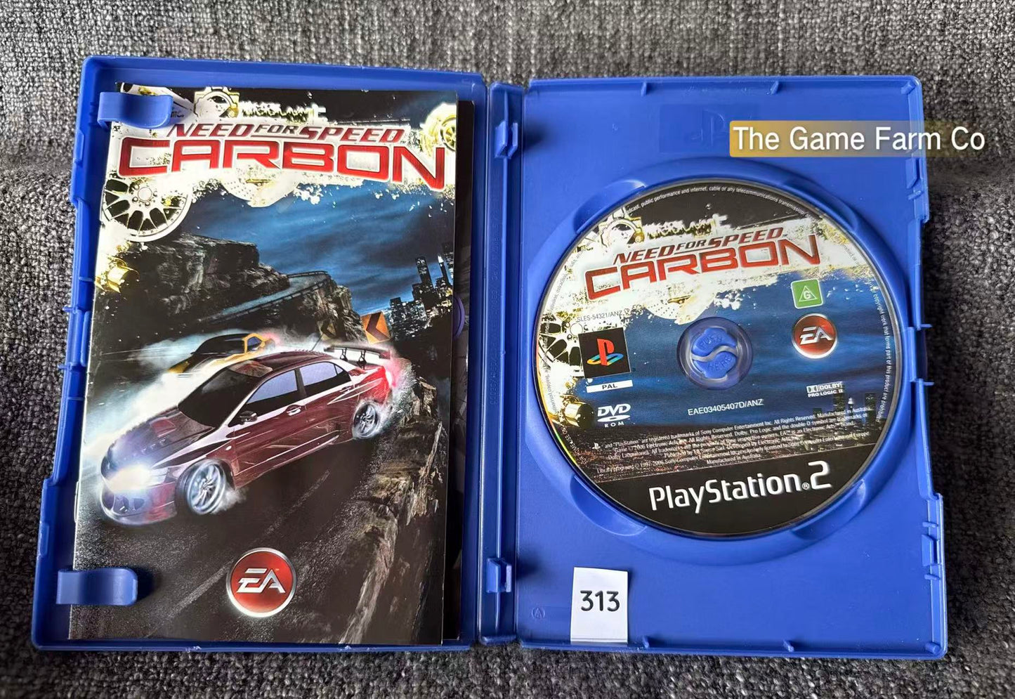Need For Speed Carbon Game- Sony PlayStation 2 (PS2)