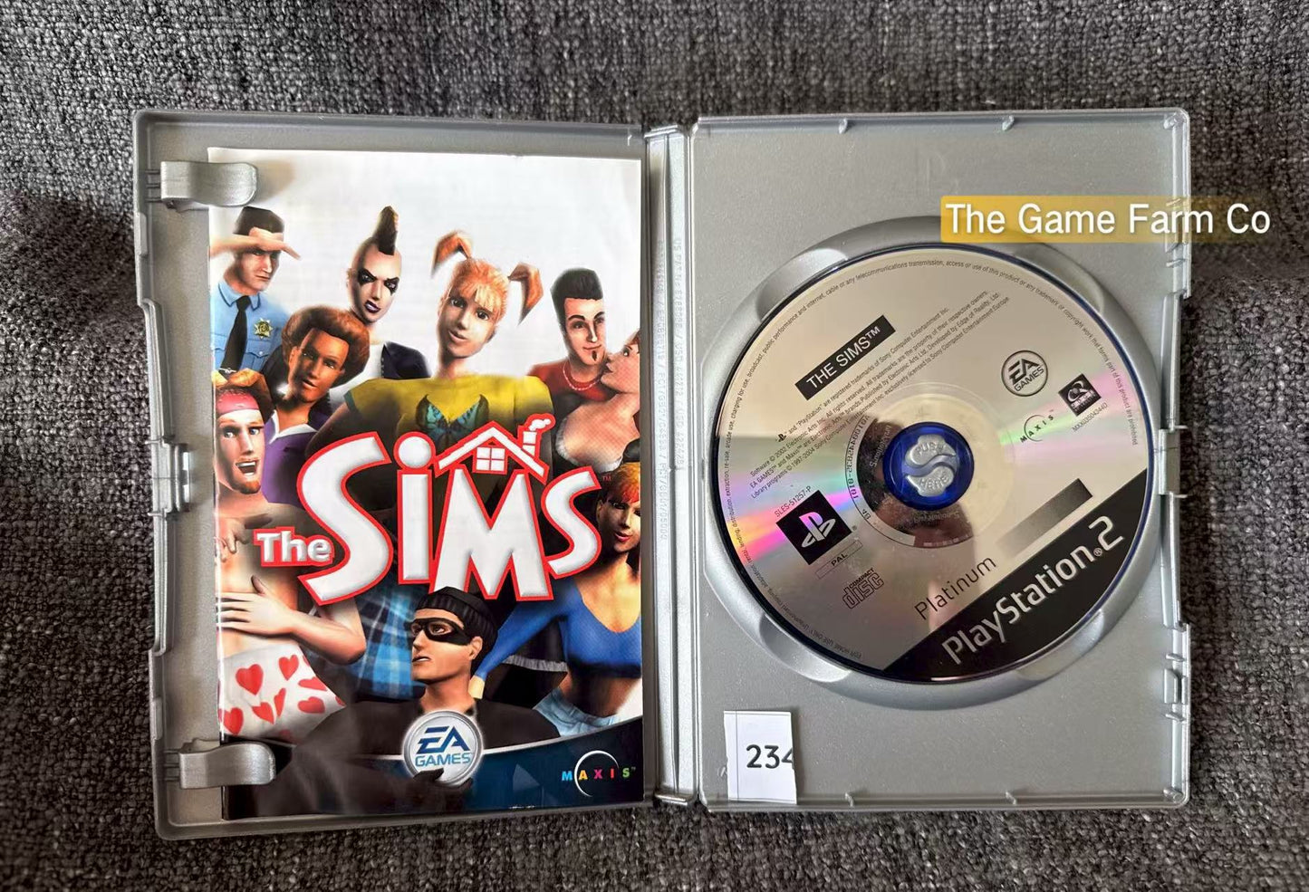The Sims Game- Sony PlayStation 2 (PS2)