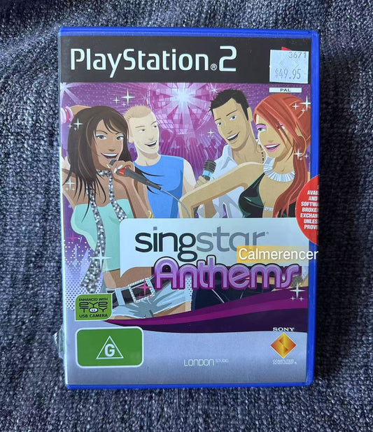 Singstar Anthems Brand New Game - Sony PlayStation 2 (PS2)