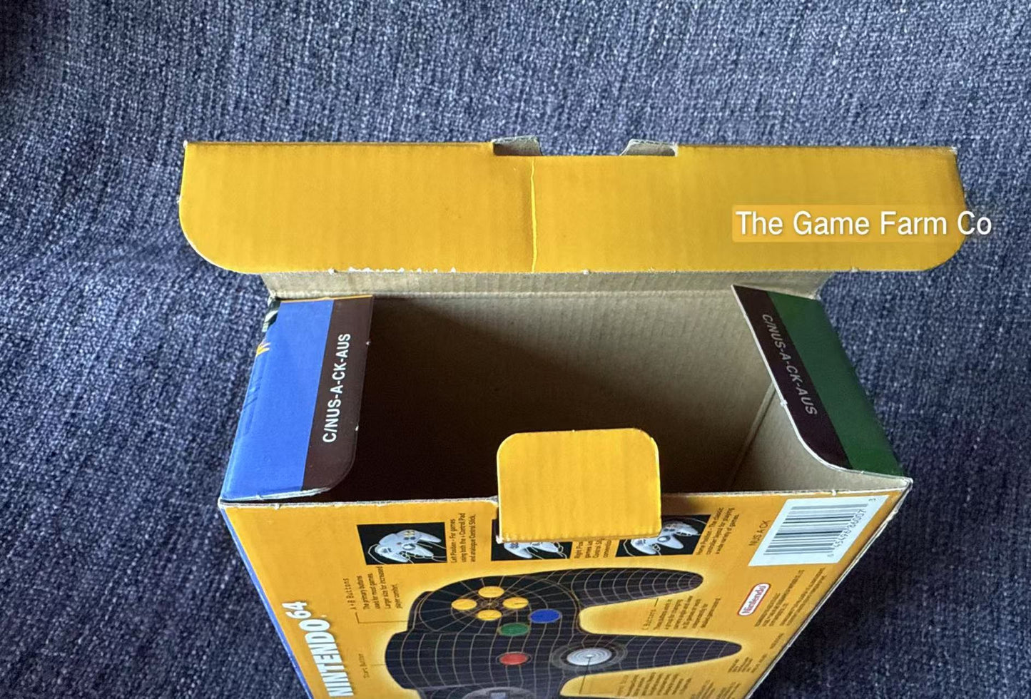 All Genuine boxed Black N64 controller (Nintendo)