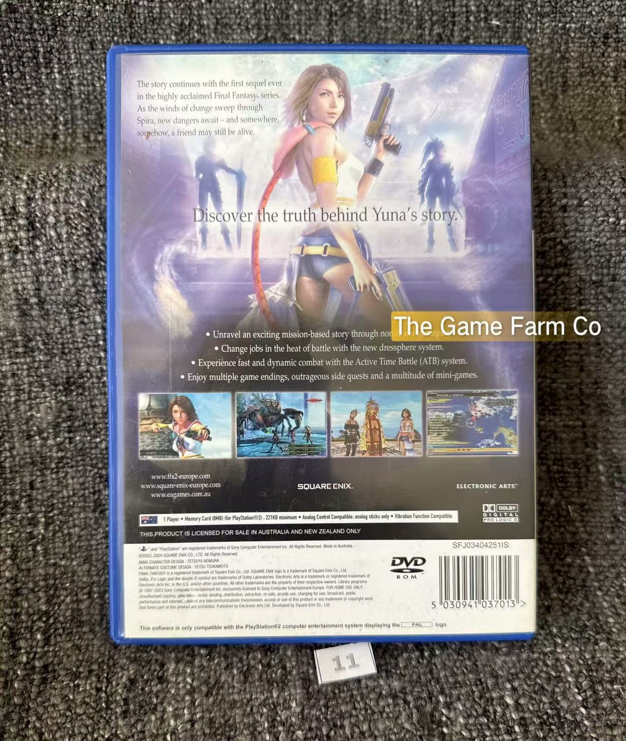 Final Fantasy X-2 Game- Sony PlayStation 2 (PS2)