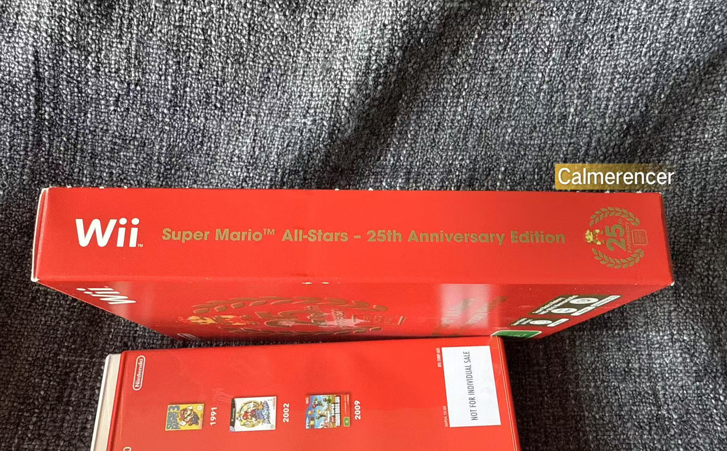Super Mario All-Stars 25th Anniversary Edition  -  Nintendo Wii game