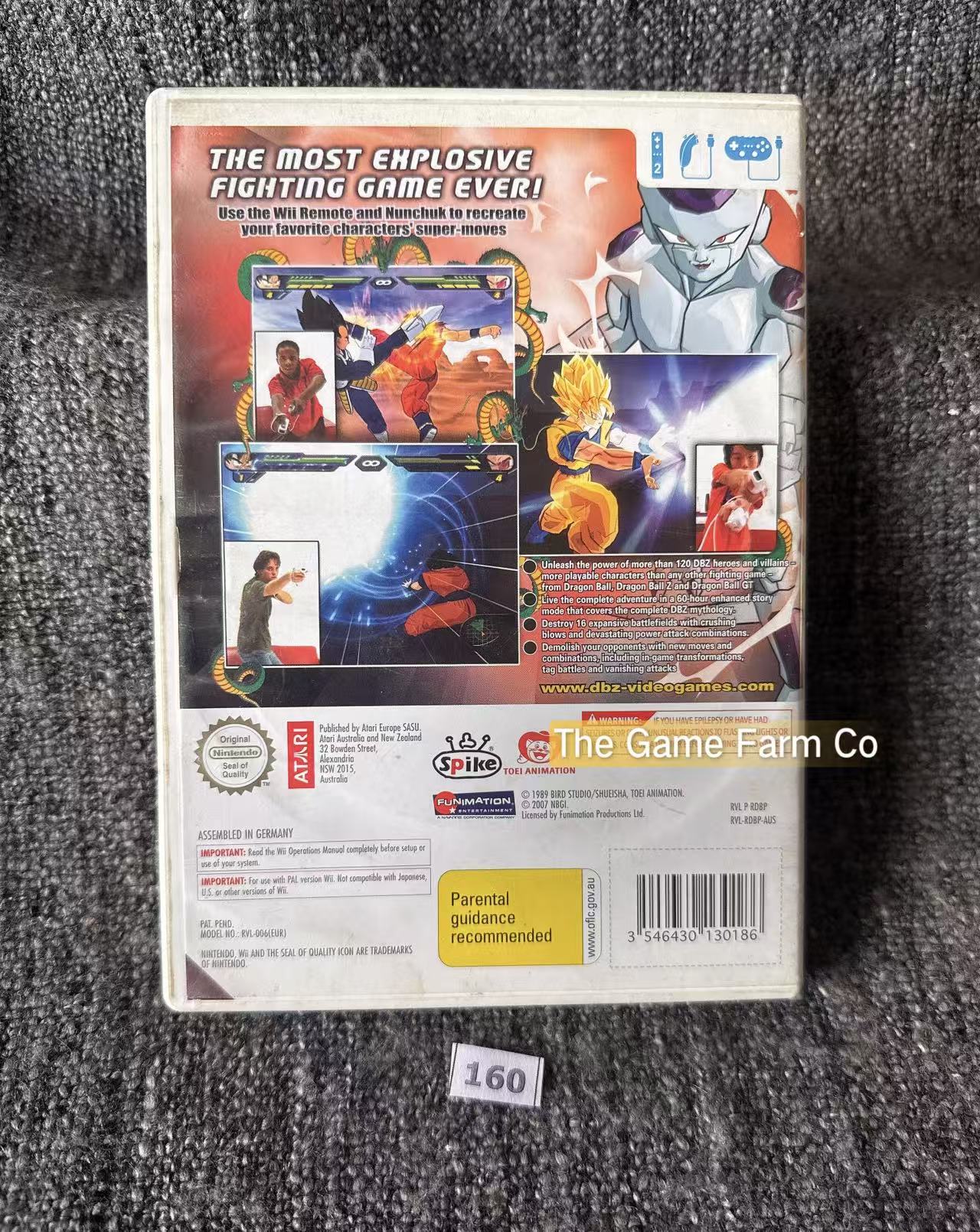 Dragon Ball Z Budokai Tenkaichi 2 (Nintendo Wii) Complete CIB Anime Fighting PAL