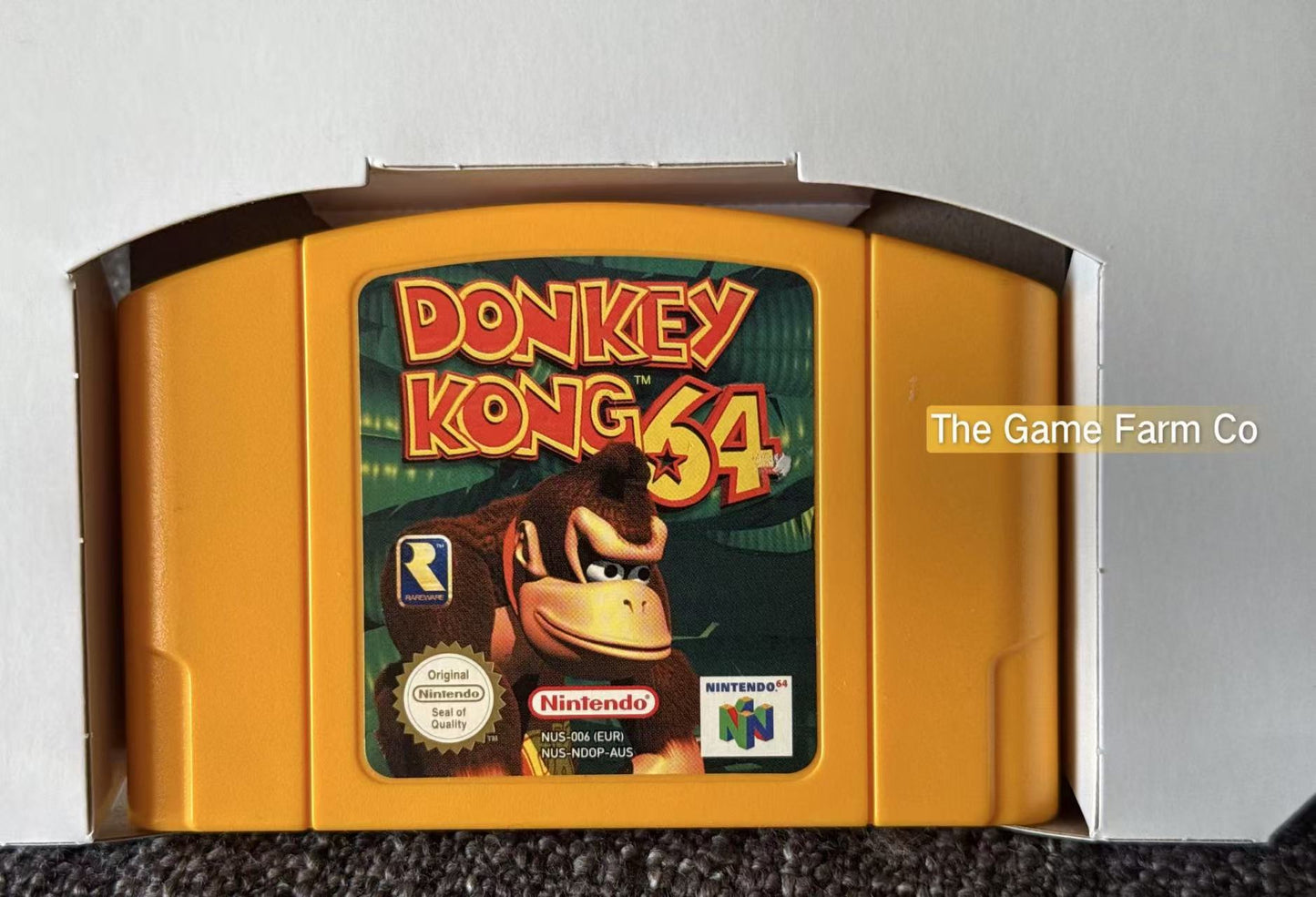 Donkey Kong 64 Game Boxed - Nintendo 64 / N64 - Pal Version