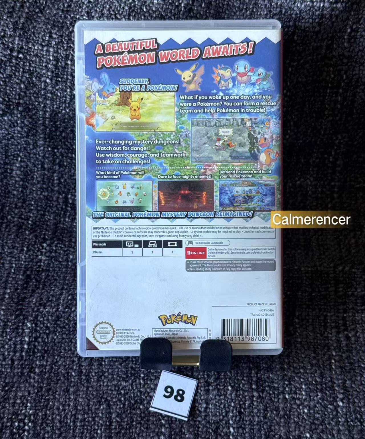 Pokemon Mystery Dungeon Rescue Team DX Switch Game - Nintendo Switch