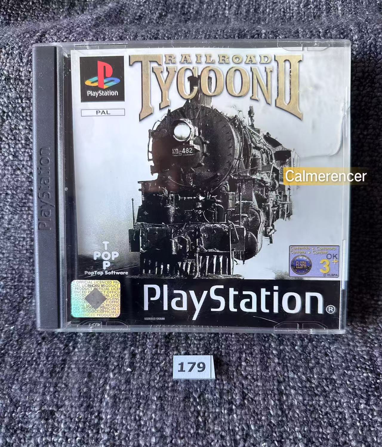 Railroad Tycoon 2  - Sony Playstation One (PS1) Game