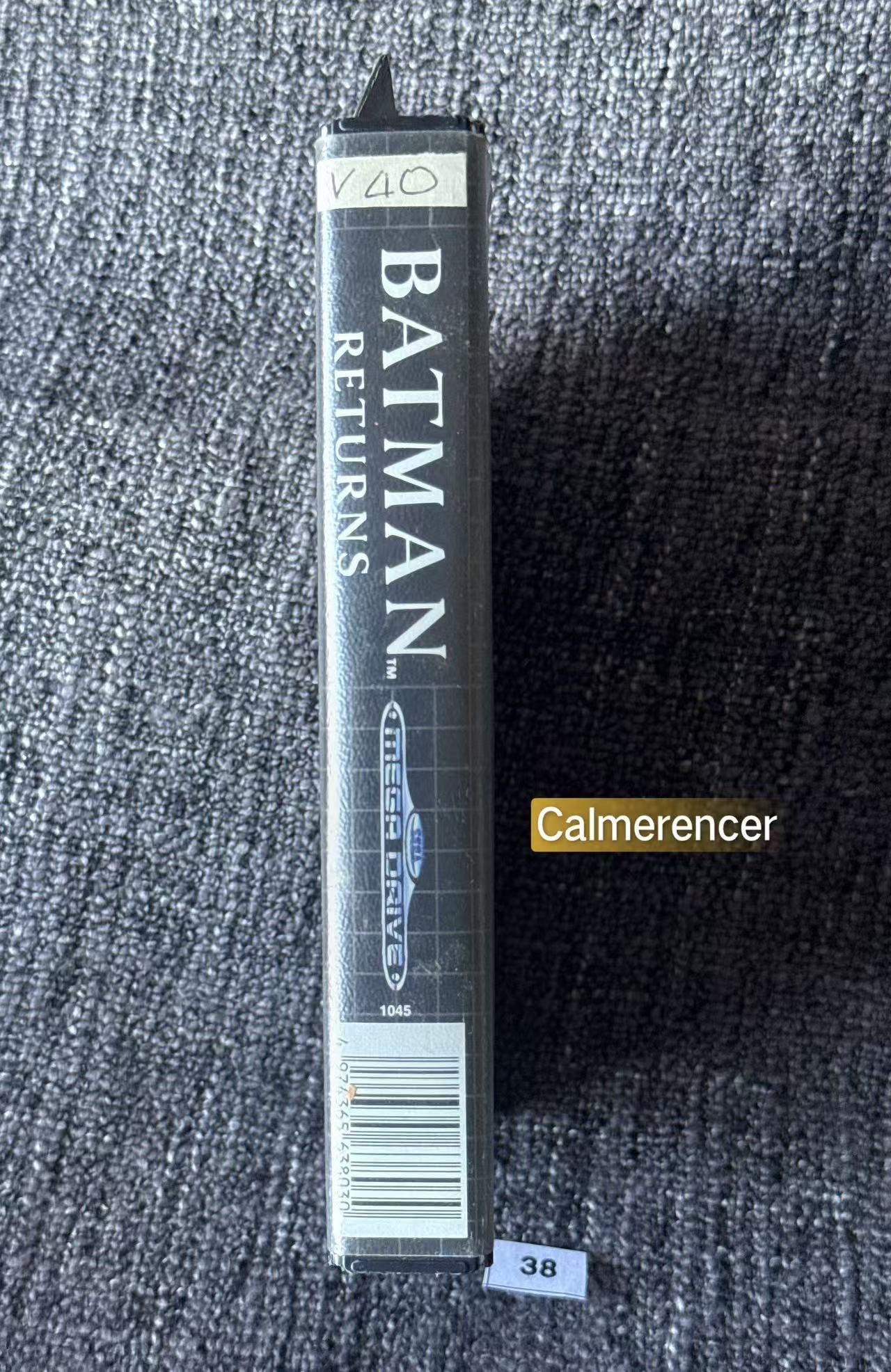 Batman Returns Game - No manual - Sega Mega Drive