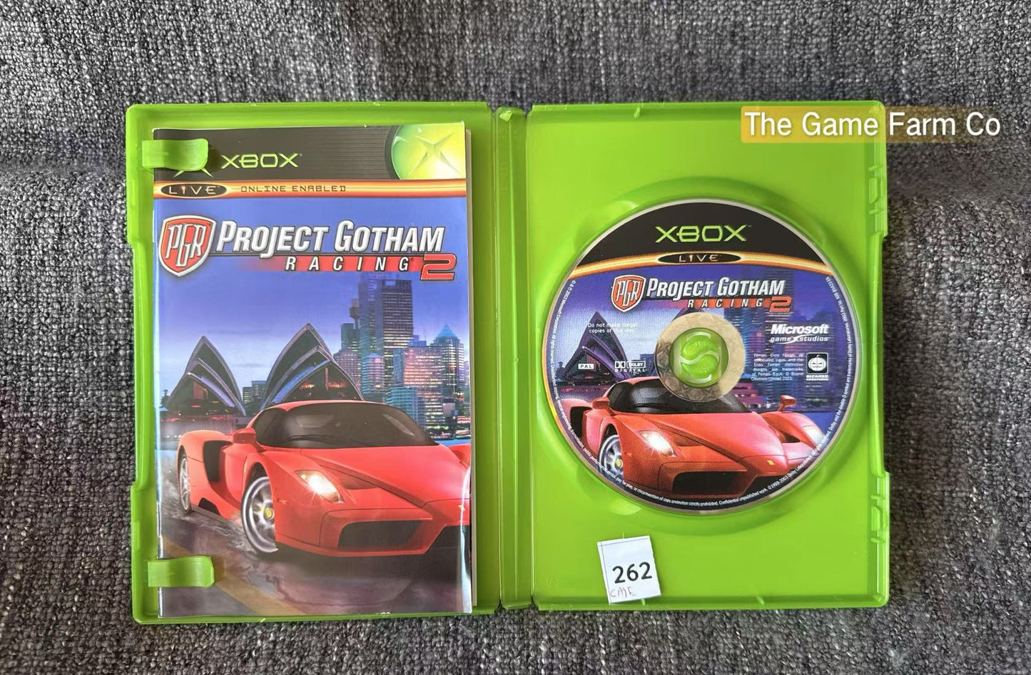 Project Gotham Racing 2 Game Microsoft Xbox Original