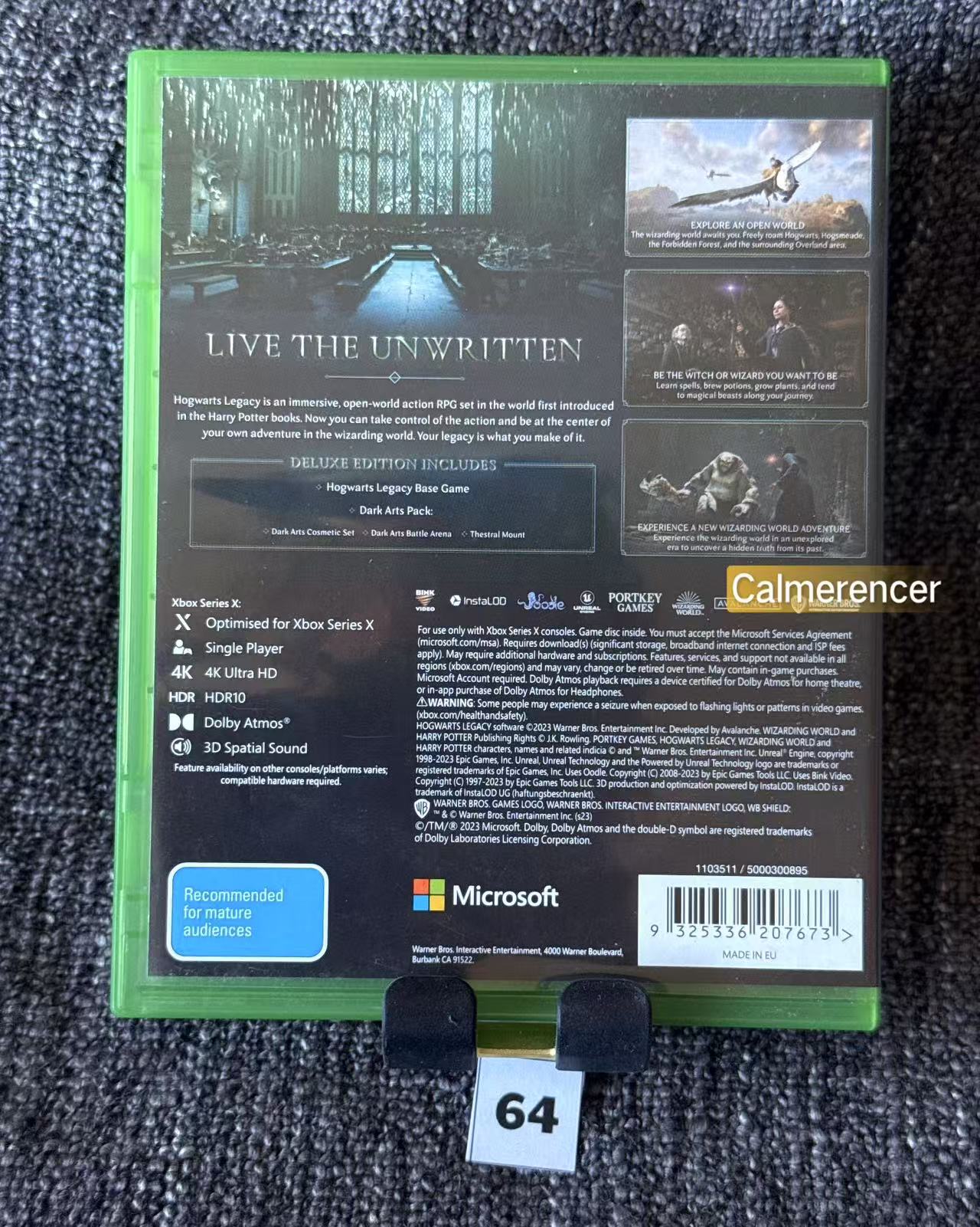 Hogworts Legacy Deluxe Edition Game Microsoft Xbox One
