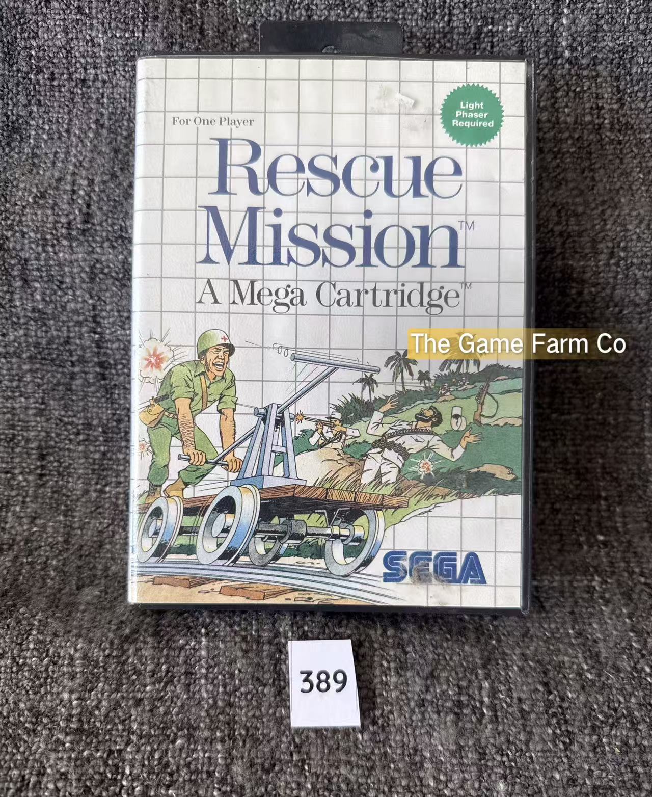 Rescue Mission Game - Sega Master System