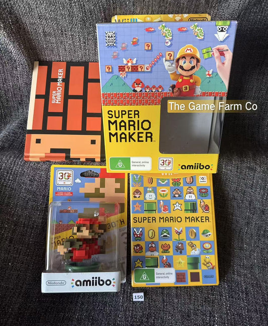 Super Mario Maker Amiibo Bundle - Nintendo Wii U Game