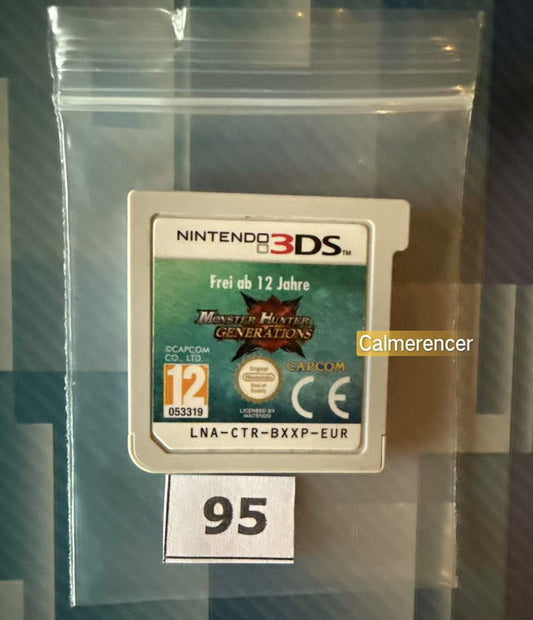 Monster Hunter Generations Game - No case Nintendo 3DS