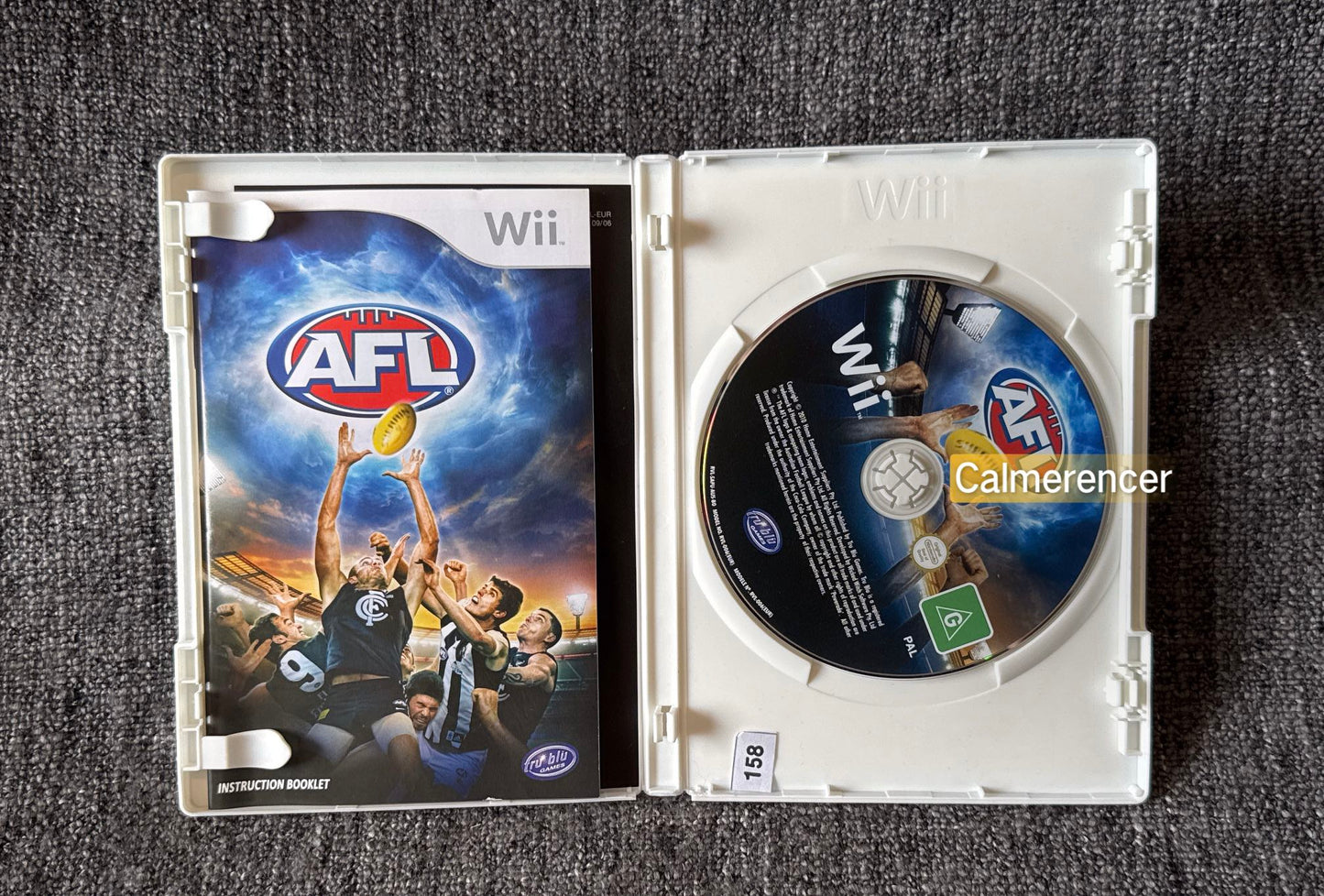 AFL - Nintendo Wii game