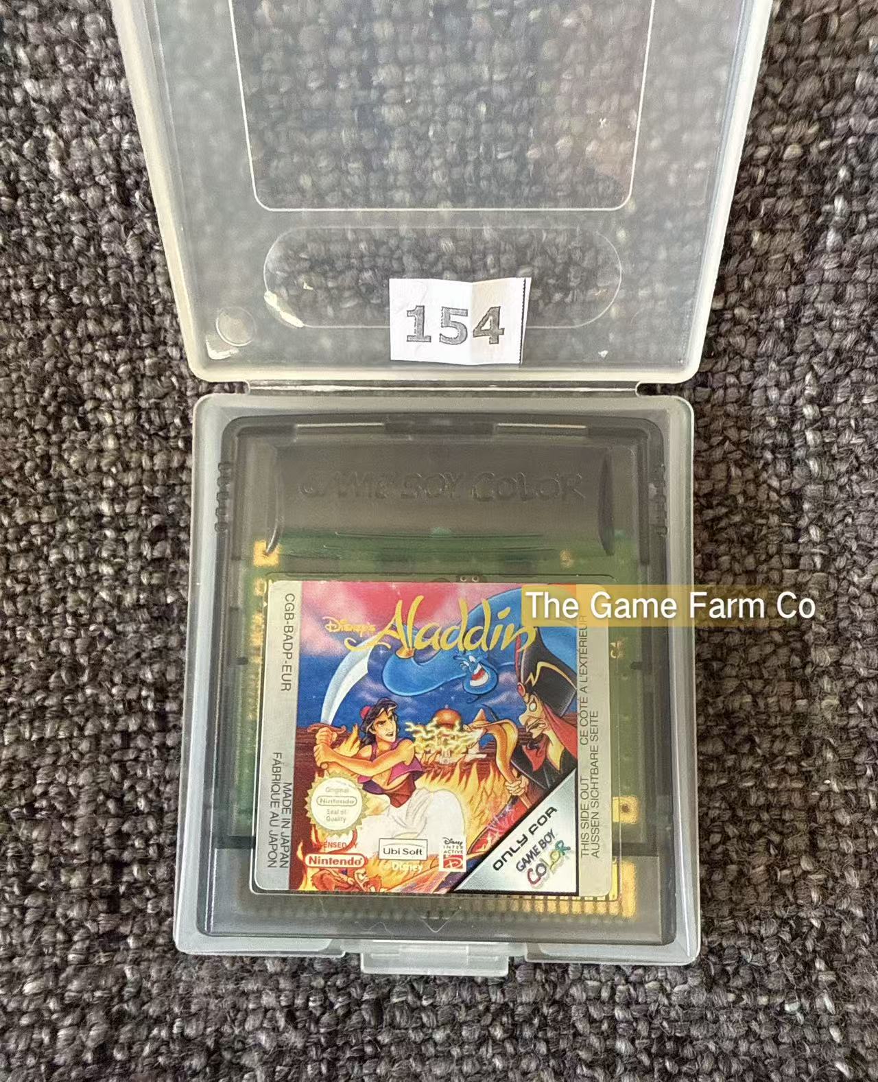Disney's Aladdin Nintendo Game Boy Color Loose PAL Tested Used