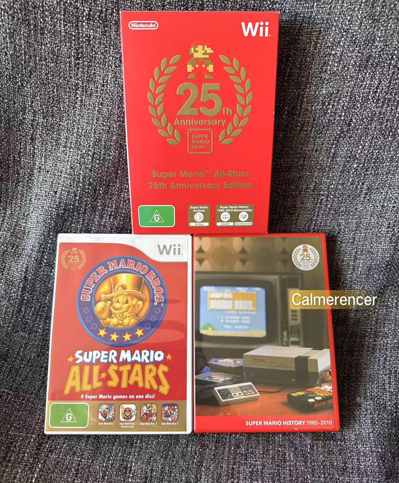 Super Mario All-Stars 25th Anniversary Edition  -  Nintendo Wii game