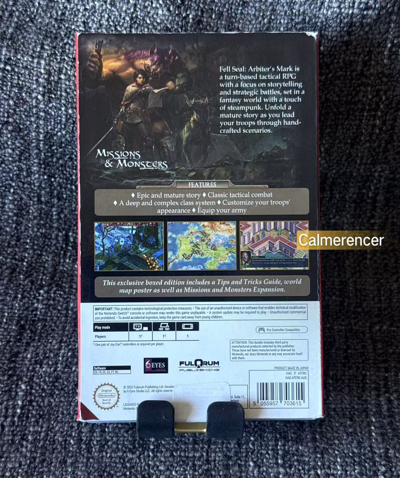 Fell Seal Arbiter's Mark - Deluxe Edition  Switch Game- Brand New - Nintendo Switch