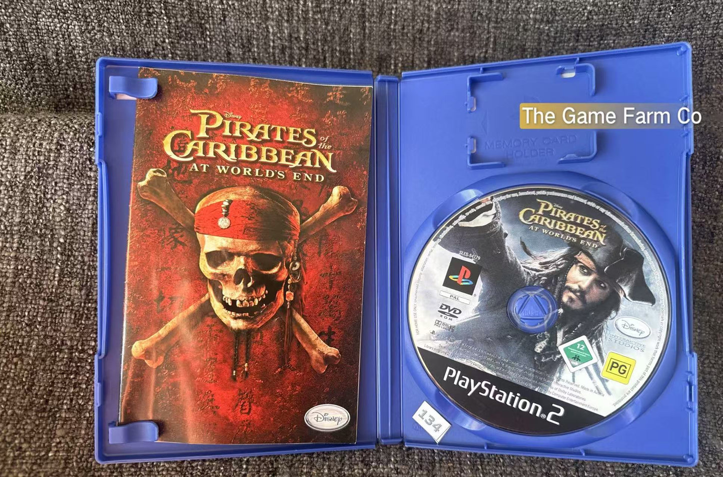 Pirates Of The Caribbean At World's End Game- Sony PlayStation 2 (PS2)
