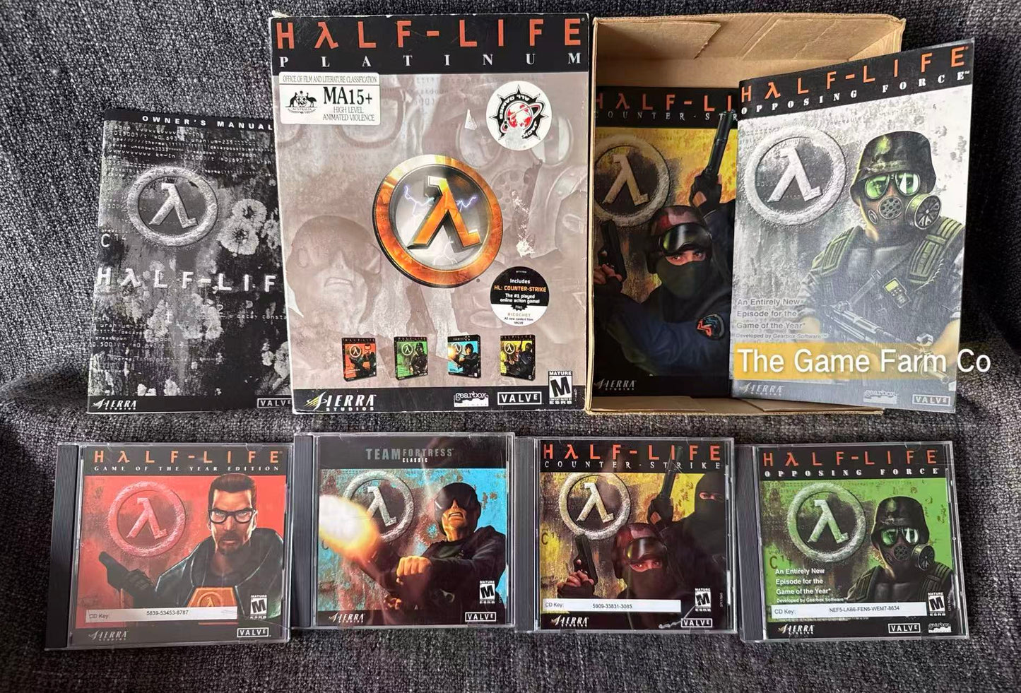 Half-Life Platinum - PC - CD ROM - Big Box