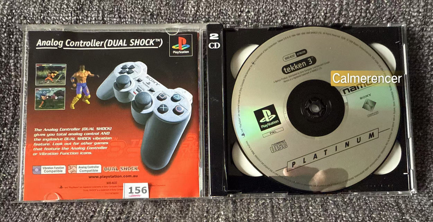 Tekken 3 With Demo  - Sony Playstation One (PS1) Game