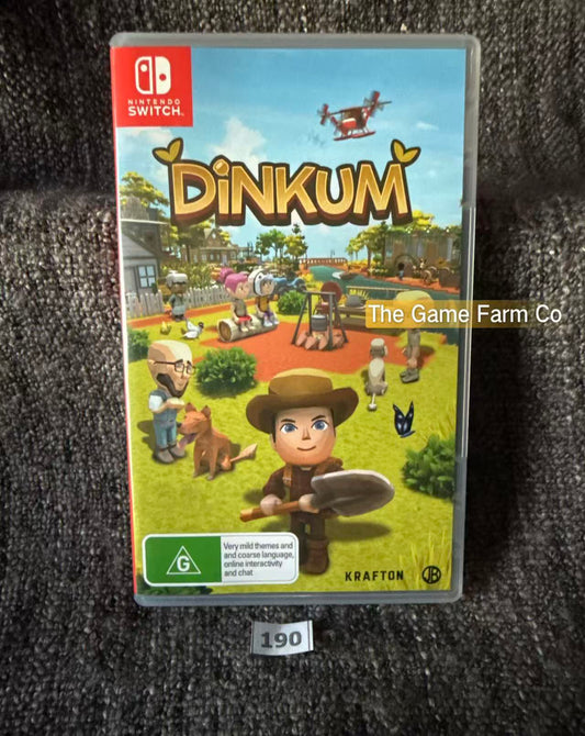 Dinkum Day One Edition (Nintendo Switch, 2026) Complete Box CIB PAL Aussie Game