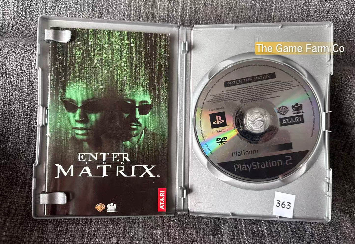 Enter The Matrix Game- Sony PlayStation 2 (PS2)