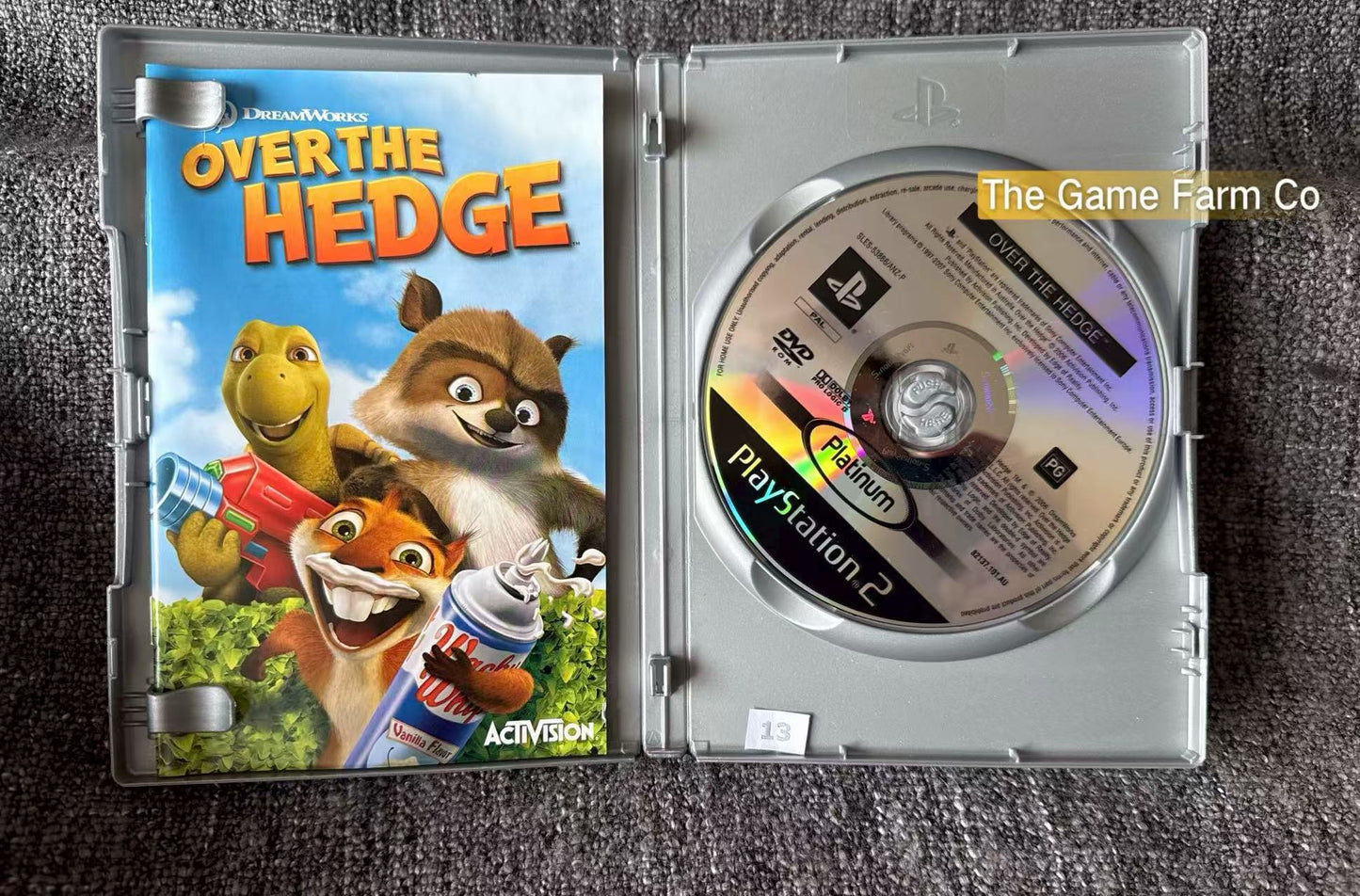 Over The Hedge Game - Sony PlayStation 2 (PS2)