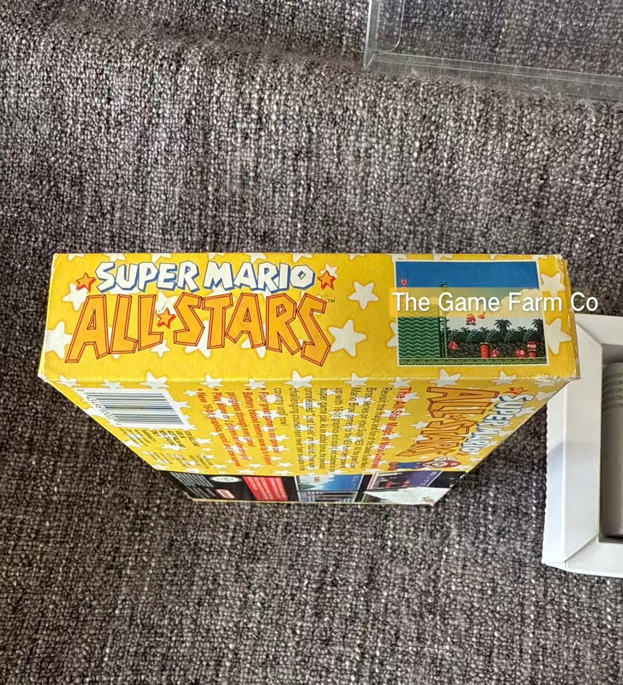 Super Mario All Stars - Missing Manual Super Nintendo (Snes) Game