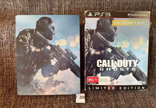 Call Of Duty Ghosts Limited Edition Game - PS3 - Sony Playstation 3