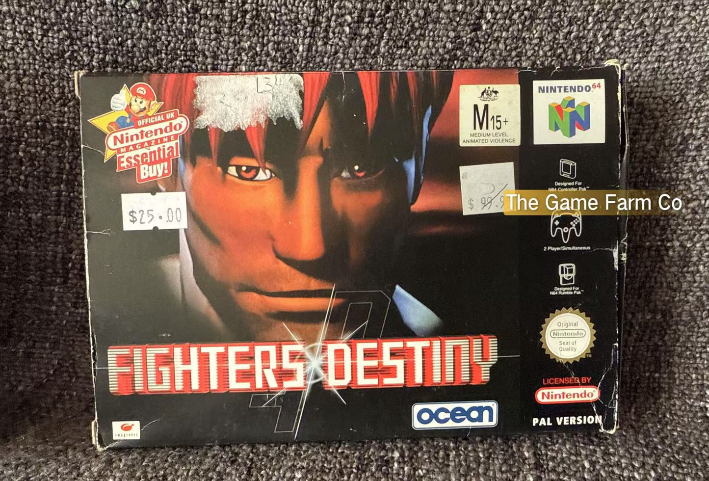 Fighters Destiny Game Boxed - Nintendo 64 / N64 - Pal Version