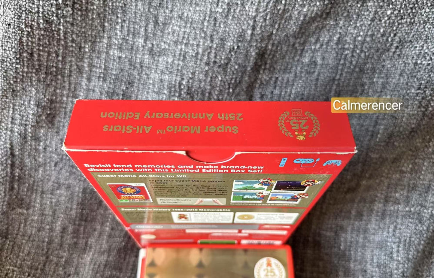 Super Mario All-Stars 25th Anniversary Edition  -  Nintendo Wii game