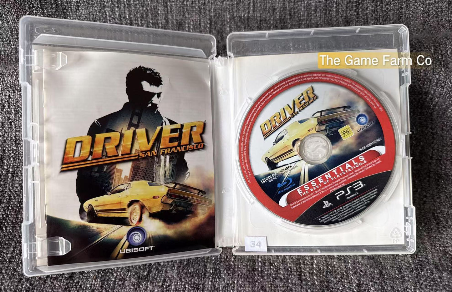 Driver San Francisco Game - PS3 - Sony Playstation 3