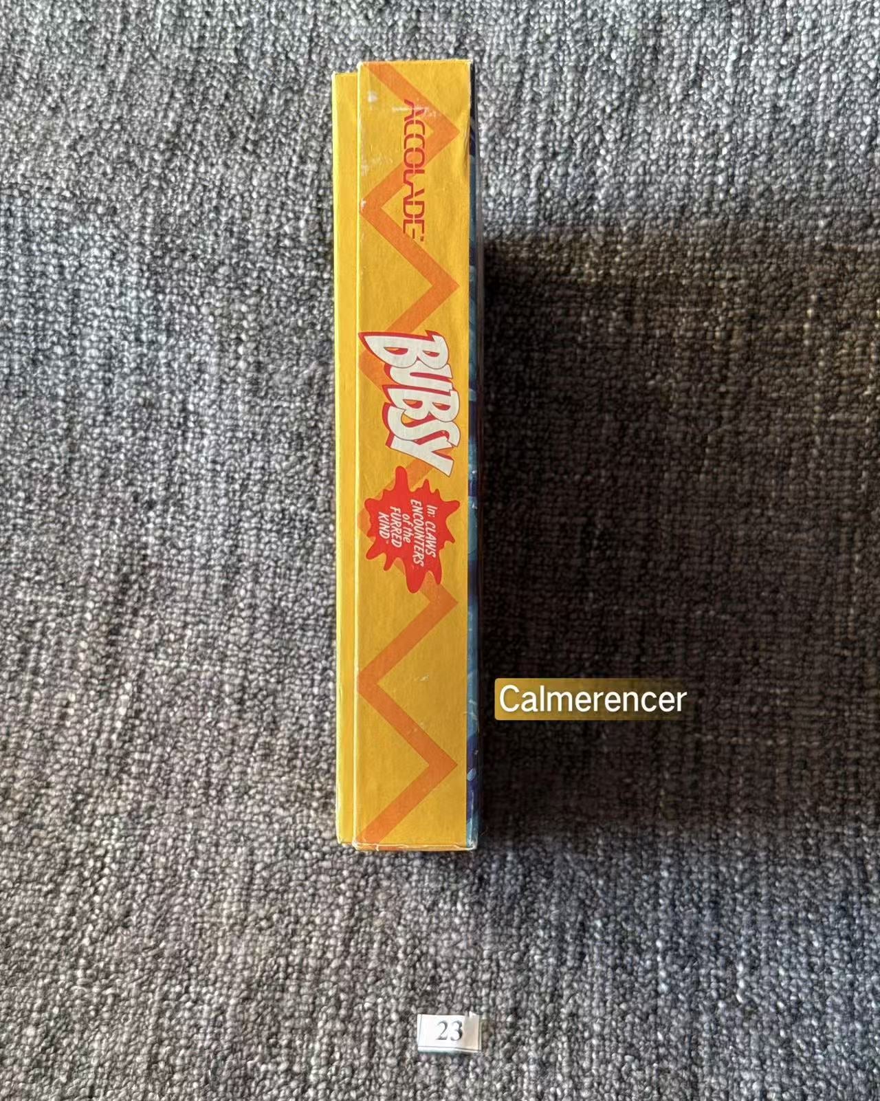 Bubsy complete with limited edition cards  - Game - Sega Mega Drive