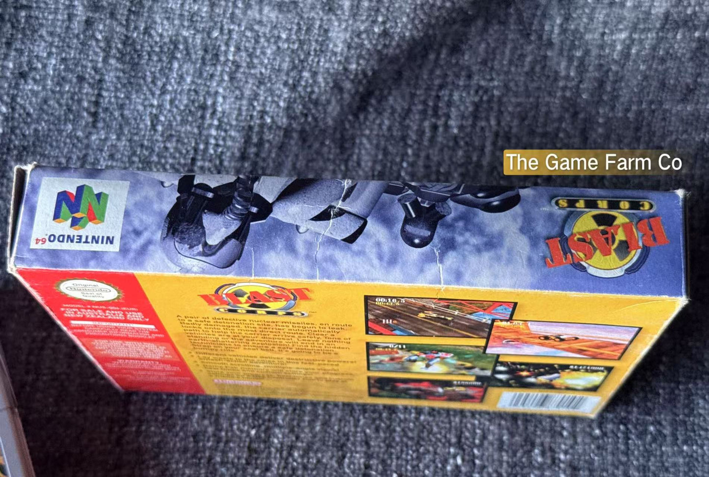 Blast Corps Game Boxed - Nintendo 64 / N64 - Pal Version