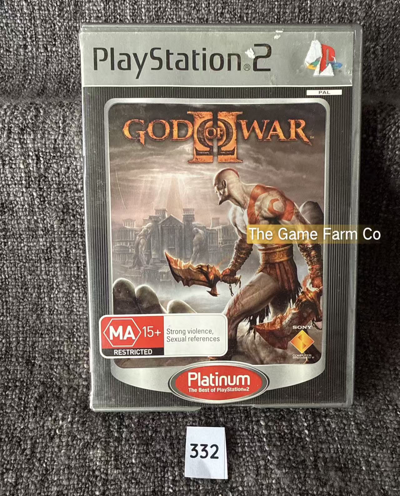 God Of War Game (Missing manual) - Sony PlayStation 2 (PS2)
