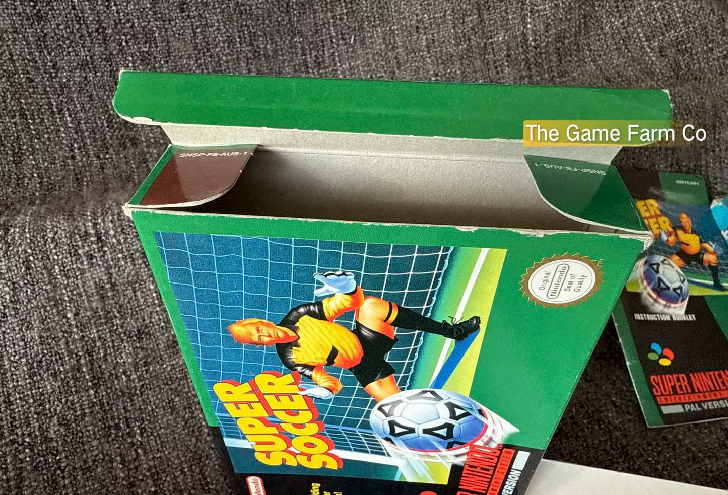 Supper Soccer Boxed - Super Nintendo (Snes) Game